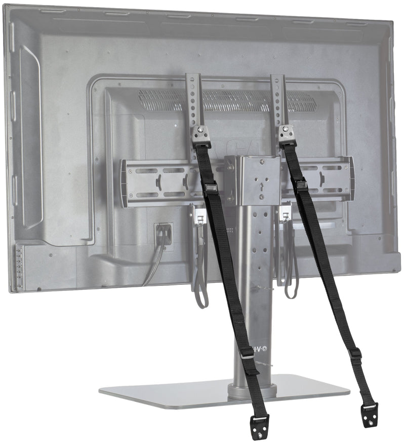 TV Anti-Tip Heavy Duty Dual Cable, Non Tipping Safety Strap Kit for Flat Screen and Furniture Mounting STAND-SK02