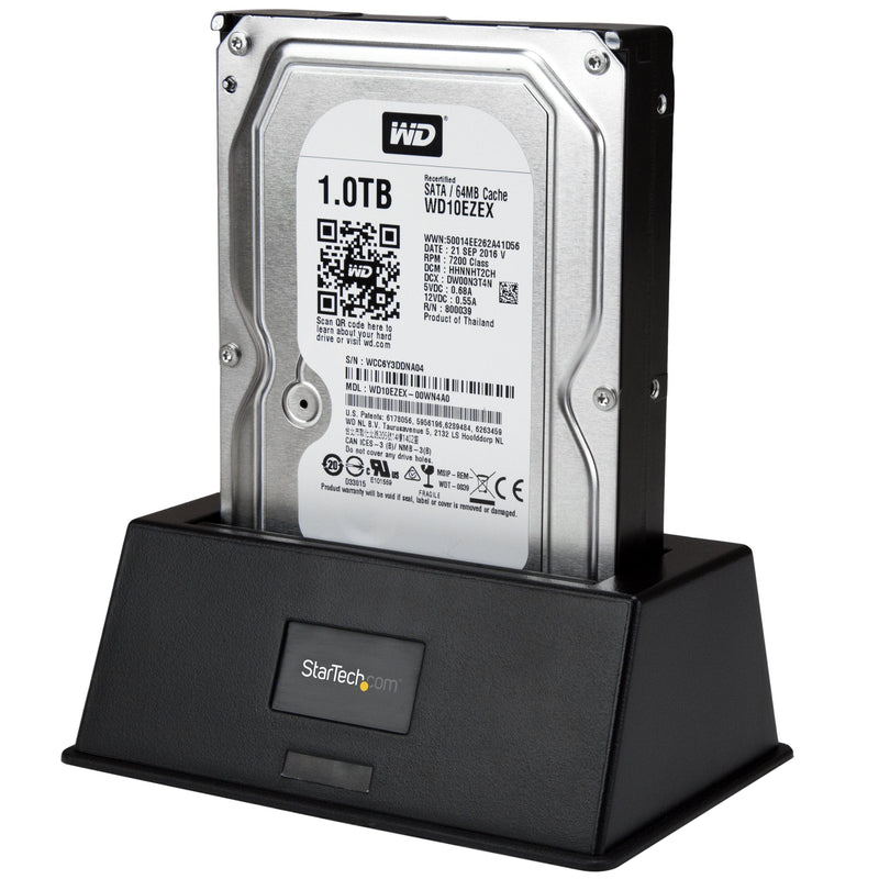 USB 3.0 SATA III Hard Drive Docking Station SSD / HDD with UASP - 2.5/3.5" USB 3.0 SATA I/II/III SSD / HDD Dock with UASP