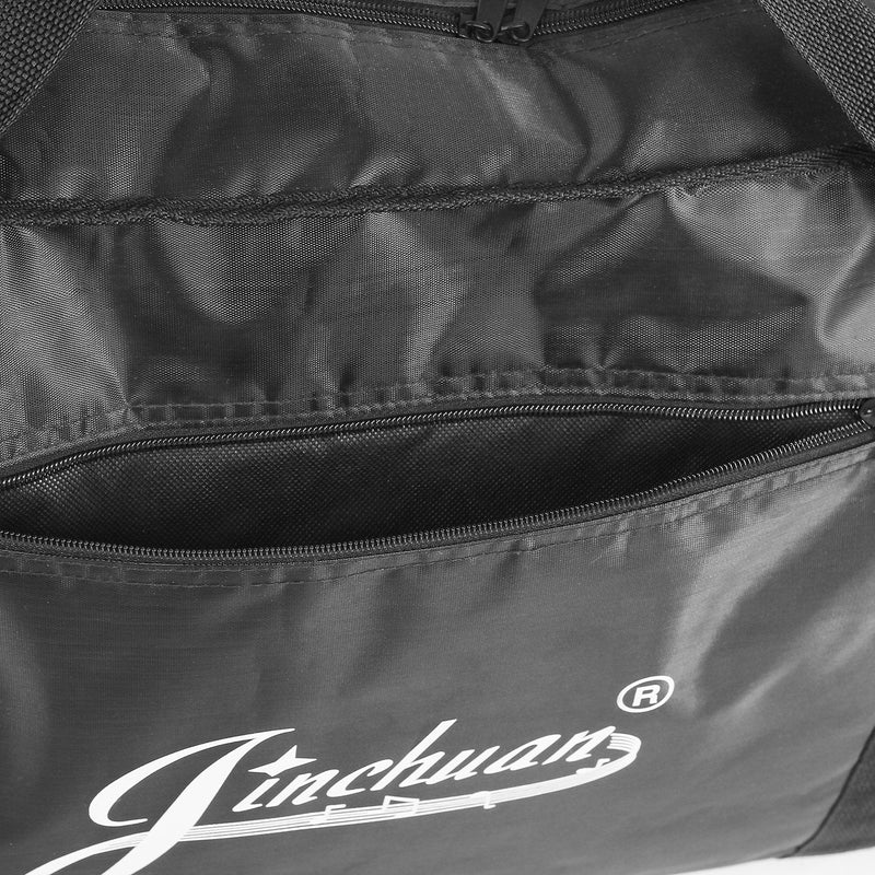 Flexzion Piano Keyboard Gig Bag (61 Key Note) Digital Electronic Keyboard Waterproof Soft w/Carrying Handle, Pockets, Adjustable Shoulder Strap, Music Storage Accessories for Concert Tour Travel