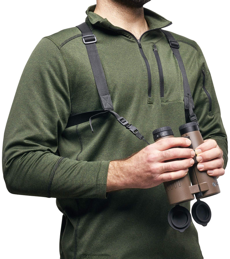 Bushnell Binoculars Harness, Fits Most Models_BASFHARN, Black, One Size