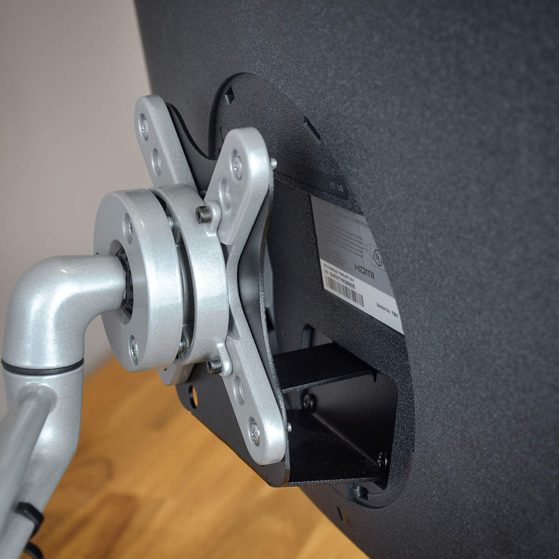Gladiator Joe Monitor Arm/Mount VESA Bracket Adapter Compatible with Samsung U32R590, U32R590C, U32R592, U32R591 Curved Monitor -100% Made in North America [Patent Pending]