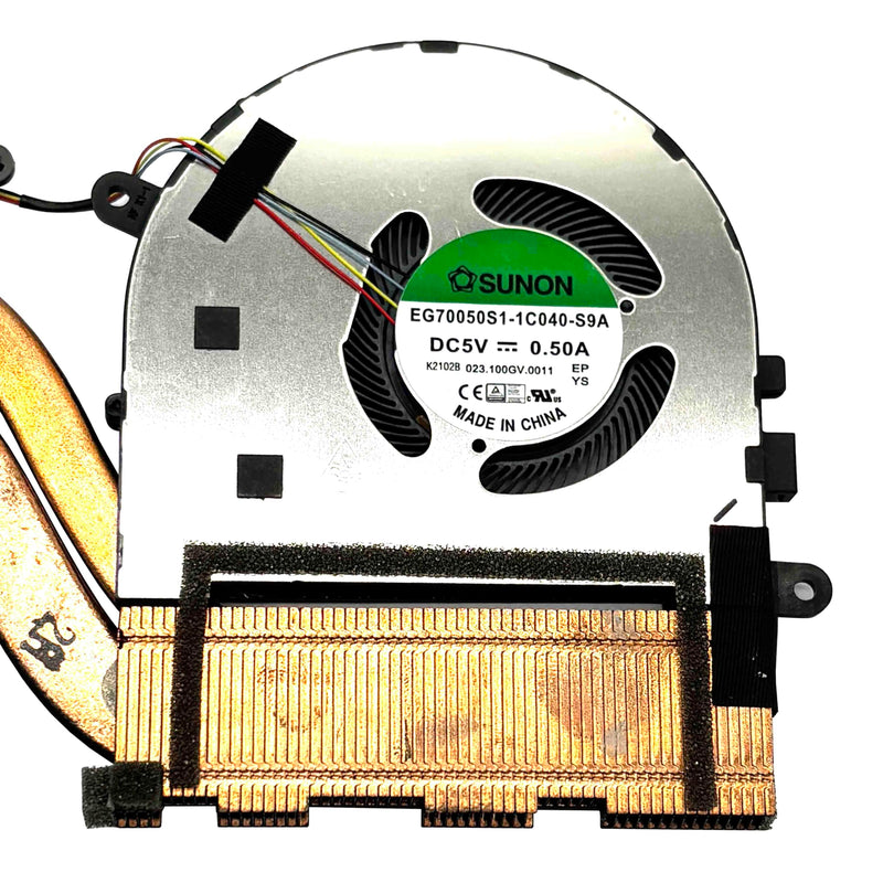New Genuine CPU Cooling Fan wiht heatsink Replacement for Lenovo Yoga C940-15IRH Laptop (Type 81TE) C940-15, P/N: 5H40S19977