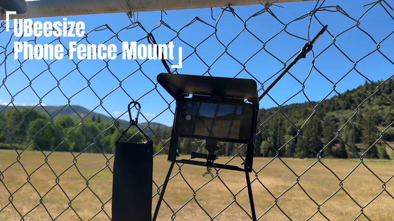 UBeesize Gamechanger Streaming Kit Fence Mount with Foldable Shade and Bag Fence Mount with Shade