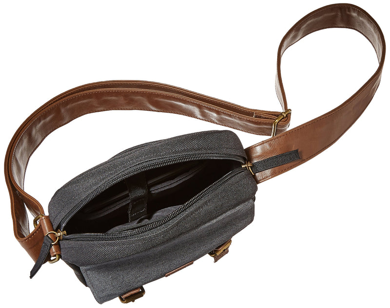 shoulder travel bag for Kindle in black / grey