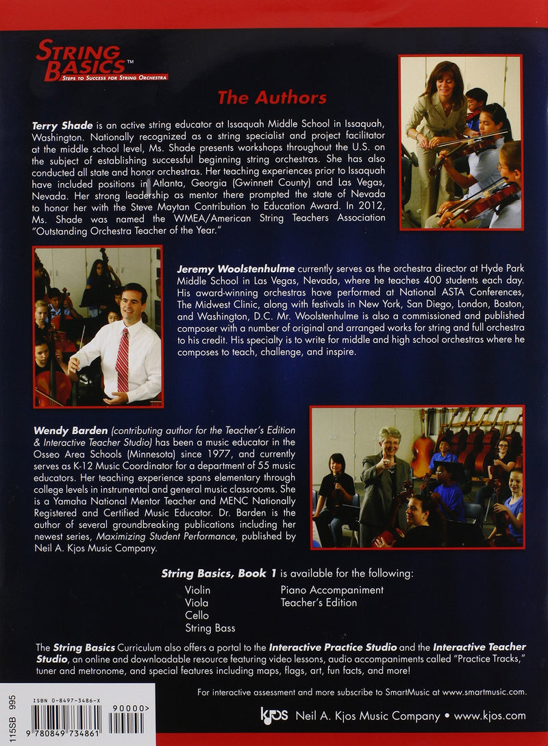 115SB - String Basics: Steps to Success for String Orchestra String Bass Book 1