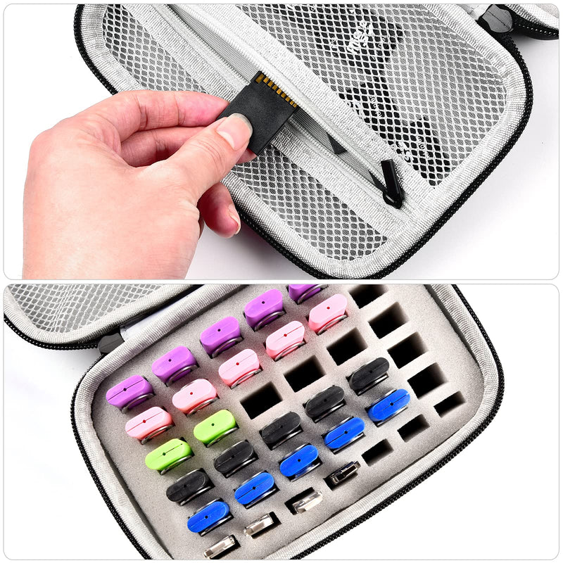 USB Flash Drive Case SD Cards Thumb Drive Memory Card Holder SD SDXC SDHC Card Storage Bag Electronic Accessories Organizer for SanDisk/ for Samsung|Inland/ for PNY/ for Netac(Case Only) (Black) black