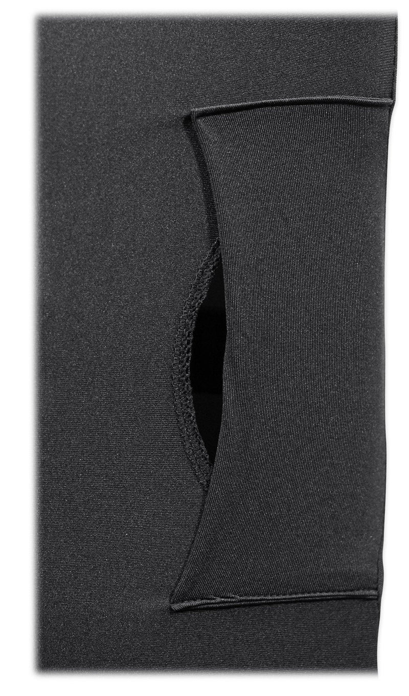 Rockville RSC5B Universal Black DJ Scrim Cloth Cover for X Stand, 360-Degree Coverage, Wrinkle-Resistant, Machine Washable, Perfect for Mobile DJs and Event Performers