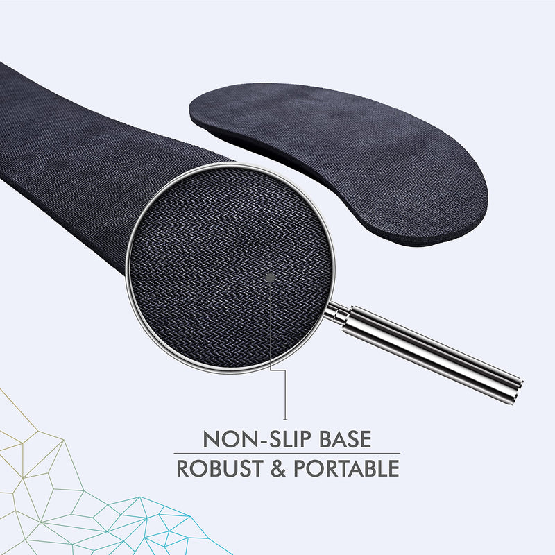 Ergonomic Gel Keyboard Wrist Rest & Mousepad Rests for Computer, Silky Memory Foam for Typing, Laptop Keyboard and Mouse Desk Pads Support Hand and Arm, 2 Piece Pad for Office and Travel Black Combo