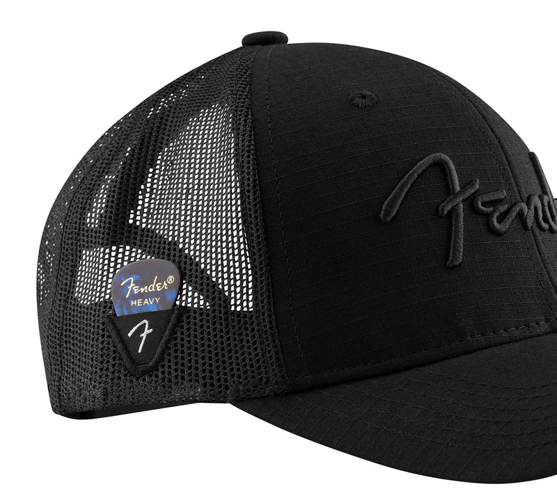 Fender Snap Back Pick Holder Cap Black