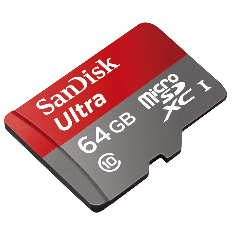 SanDisk 64GB ULTRA microSDXC Card Class 10 (SDSDQUA-064G-A11A)