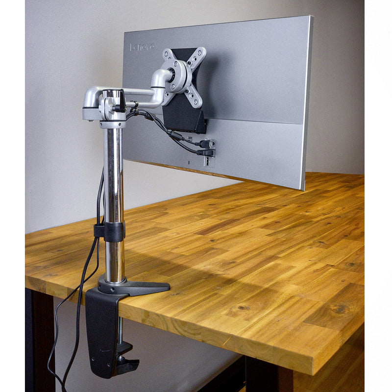 Gladiator Joe Monitor Arm/Mount VESA Bracket Adapter Compatible with Lenovo L24q-10, L24q-20, L24i-10, L24i-20 | Laser Cut | 100% Made in North America