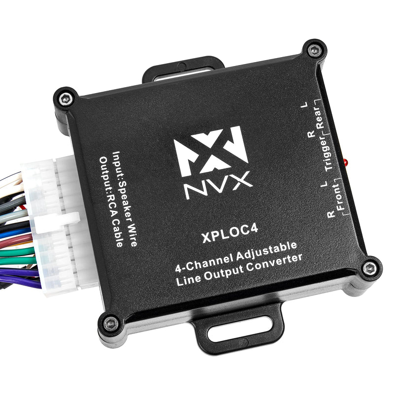 [AUSTRALIA] - NVX XPLOC4 4-Channel 600W Adjustable Line Output Converter with Remote Turn On 