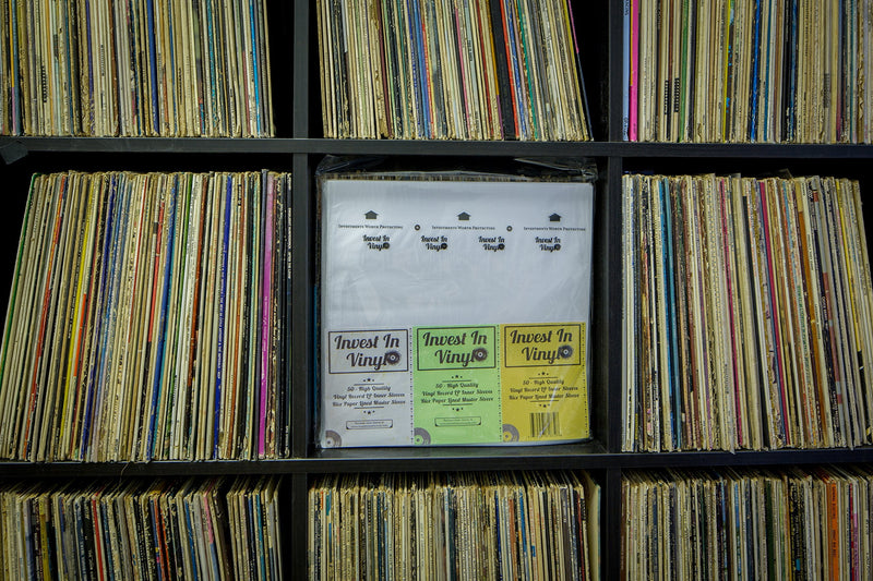 50 Master Sleeves Rice Paper Anti Static LP Inner Sleeves Vinyl Record Sleeves Provide Your LP Collection with The Proper Protection