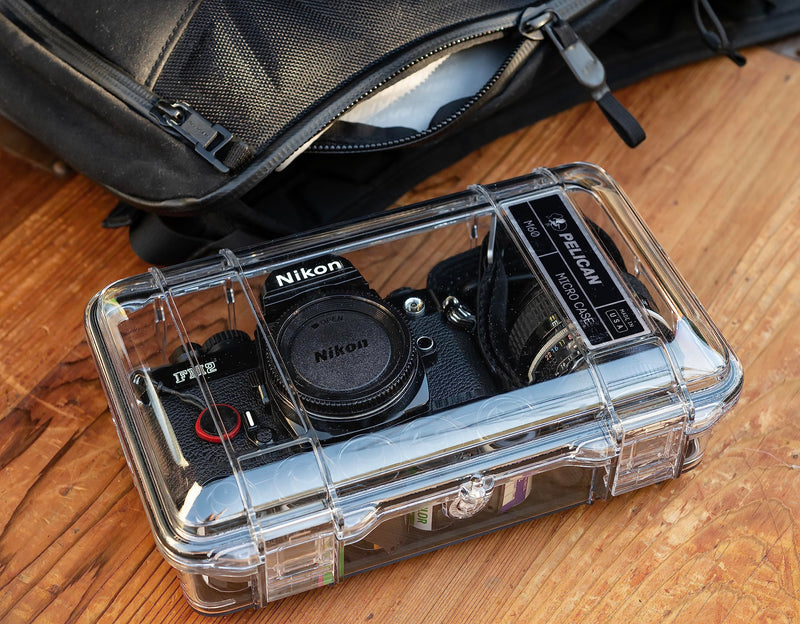Pelican M60 Micro Case (Blue/Clear) Blue/Clear