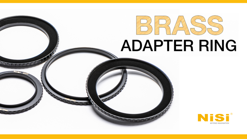 NiSi Brass Pro 58mm to 62mm Step-Up Ring, Converts 58 Lens to 62 Filter 58-62mm