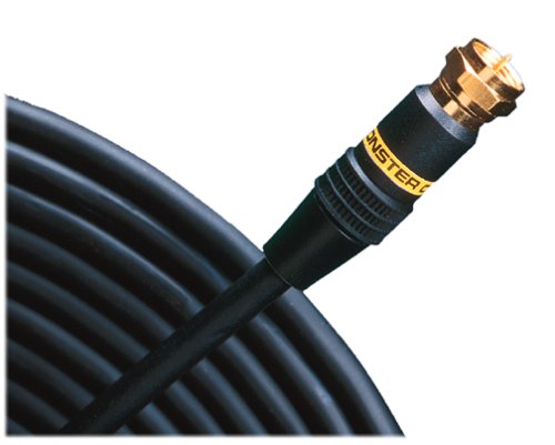 Monster Cable SV1F-1M Monster Standard Video Cable with F-pin Connectors (3.28 ft.)