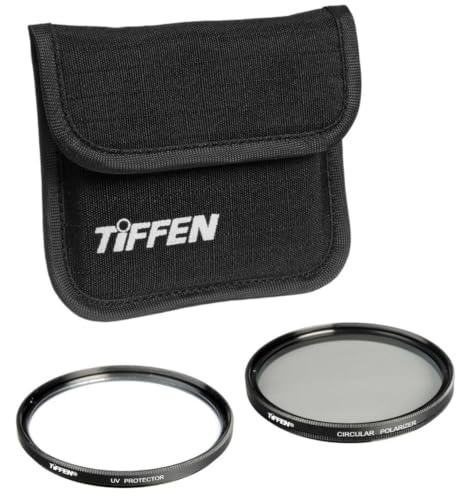 Tiffen 62mm Photo Essential Twin Filter Kit UV Protector & CP Filter Filters