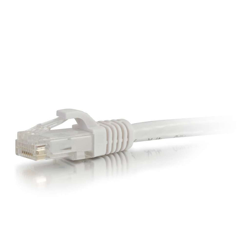 C2G 27166 Cat6 Cable - Snagless Unshielded Ethernet Network Patch Cable, White (50 Feet, 15.24 Meters) UTP 50 Feet/ 15.24 Meters