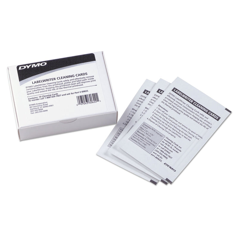 [AUSTRALIA] - DYMO LabelWriter Label Maker Cleaning Card 10 Count 