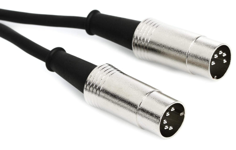 Hosa MID-515 Pro MIDI Cable, Serviceable 5-pin DIN to Same, 15 Feet