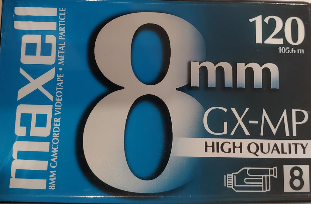 Maxell GX-MP Metal Particle PG-120 Video Cassette Tape for 8mm Camcorder