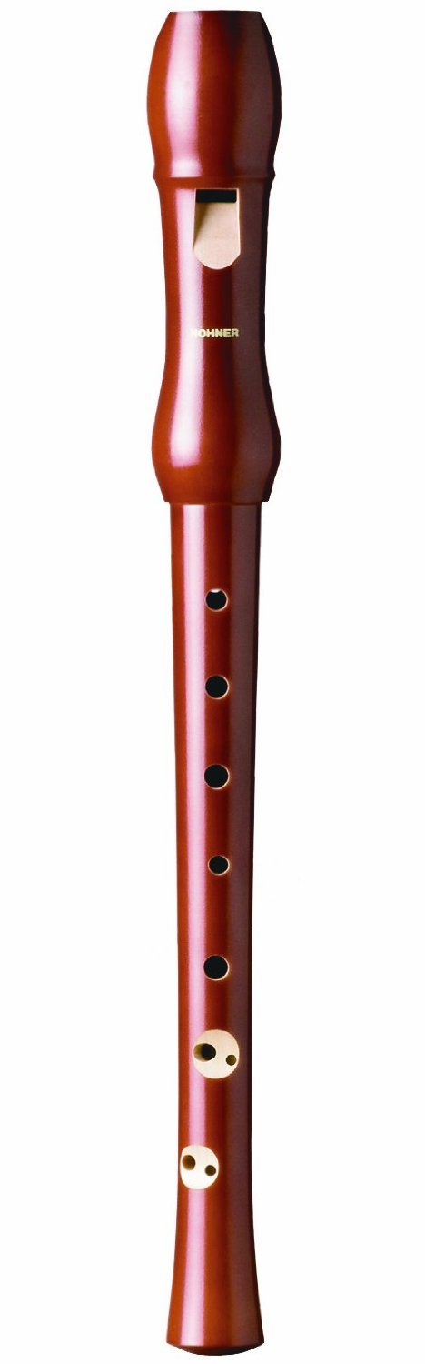 Hohner 9550 Pearwood 2-Piece Soprano Recorder model 9520 Original Version