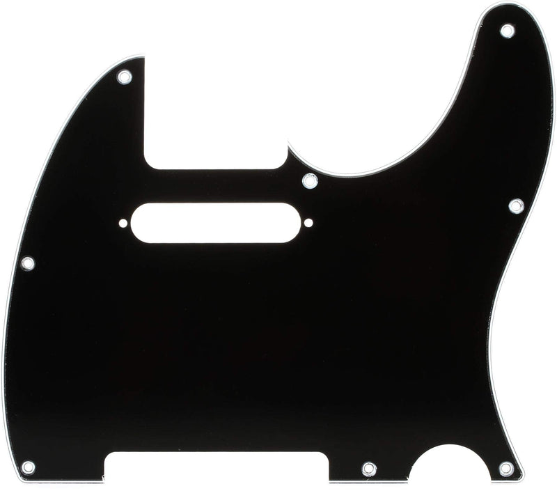 Fender Pickgrd American Standard Tele Blk (Bwb) Parchment