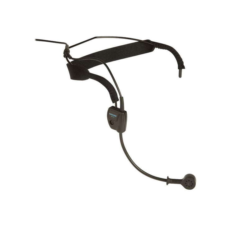 [AUSTRALIA] - Shure WH20 Dynamic Headset Microphone - Rugged, Lightweight, Secure Fit for Active Mic Users, for Instructors/Musicians, Right-Angle 1/4 (6.3mm) Connector for Unbalanced Mic Input (WH20QTR) 1/4-inch (6.35 mm) phone plug 