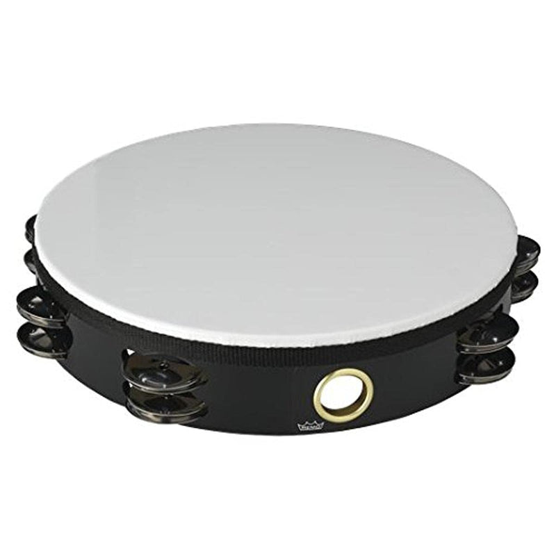 Remo TA5210-ML Economy Black Tambourine (10-Inch) 10"