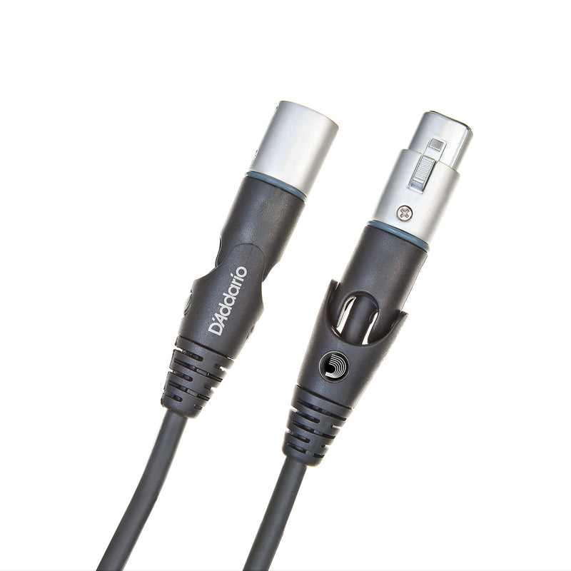D'Addario Accessories Microphone Cable - XLR Microphone Cable - Swivels - Shielded for Noise Reduction - 10 Feet/3.05 Meters - 1 Pack
