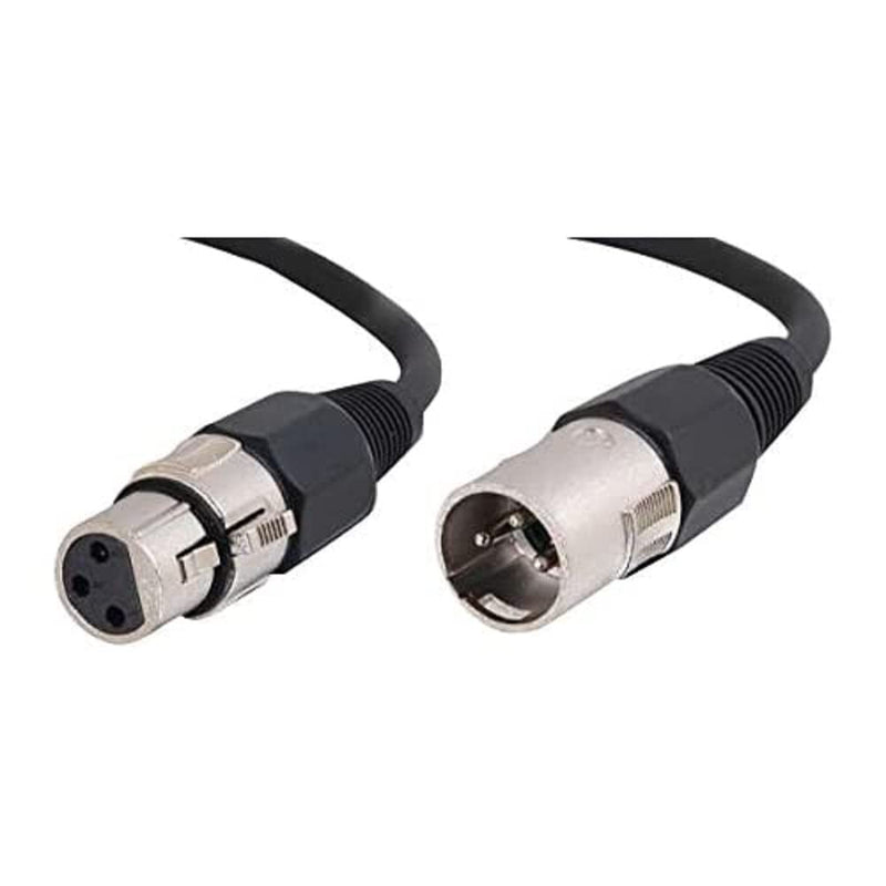 [AUSTRALIA] - Legrand - C2G XLR Cables, Black XLR Audio Cable, XLR Cables 12ft, XLR to XLR Cable, Male to Female, 1 Count, C2G 40060 12 Feet XLR Male to Female 