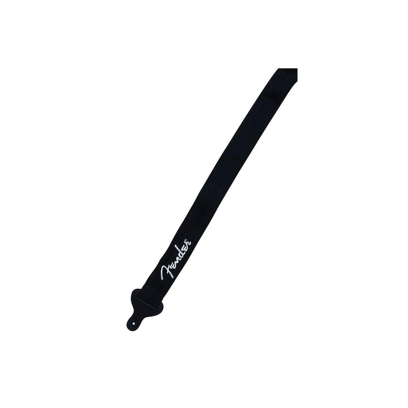 Fender Strap Black With White Logo