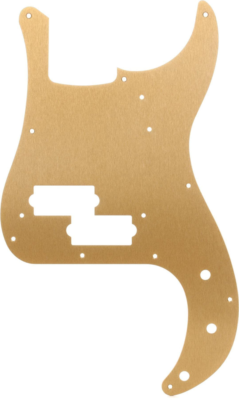 Fender 57 Precision Bass - (10-Hole) Gold Anodized, 1-Ply