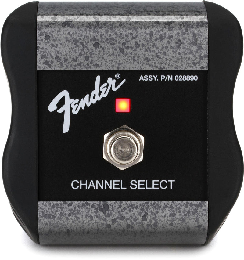Fender 1-Button Contemporary Footswitch: Channel Switching - Drive On/off with 1/4-Inch Jack