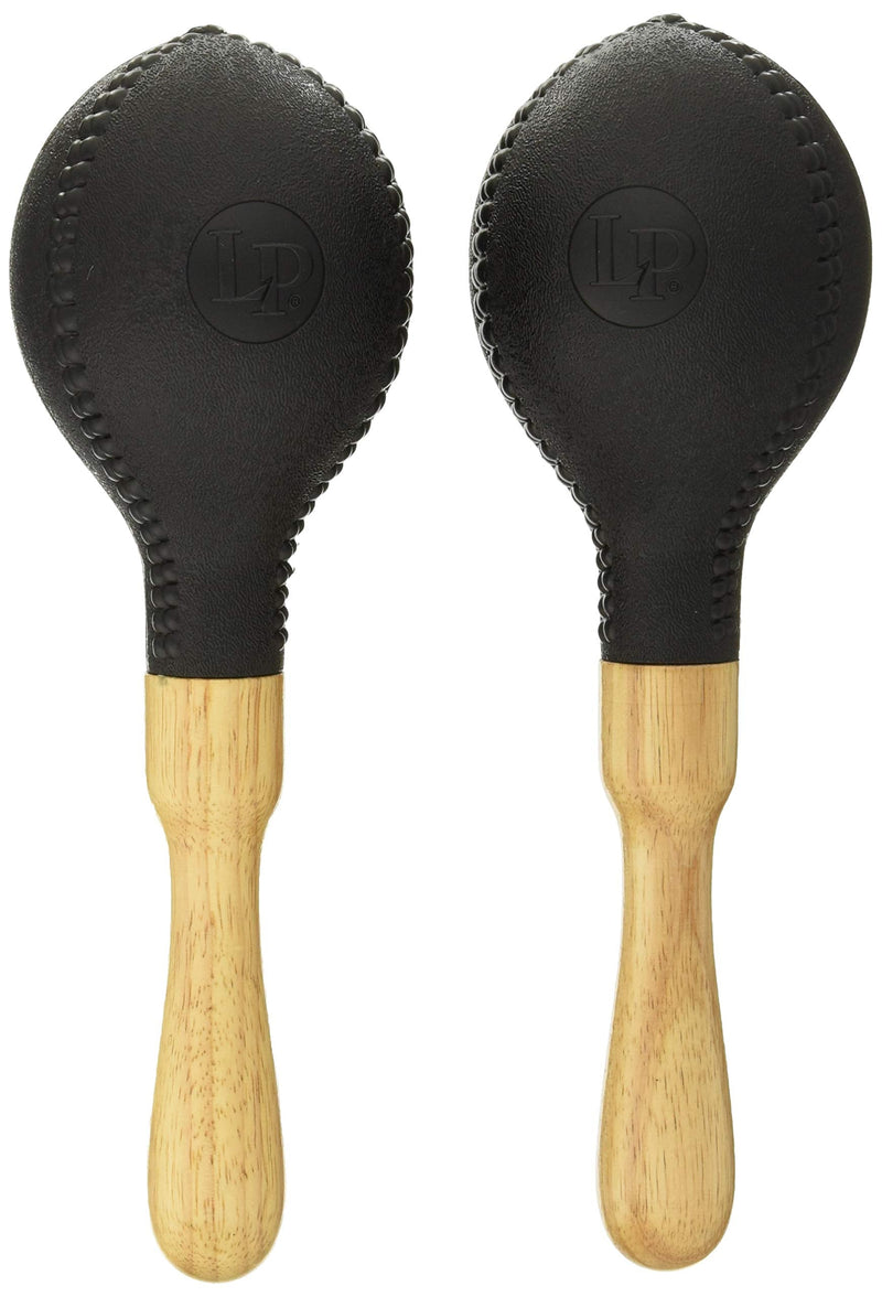 Latin Percussion LP281R Refillable Maracas, Black