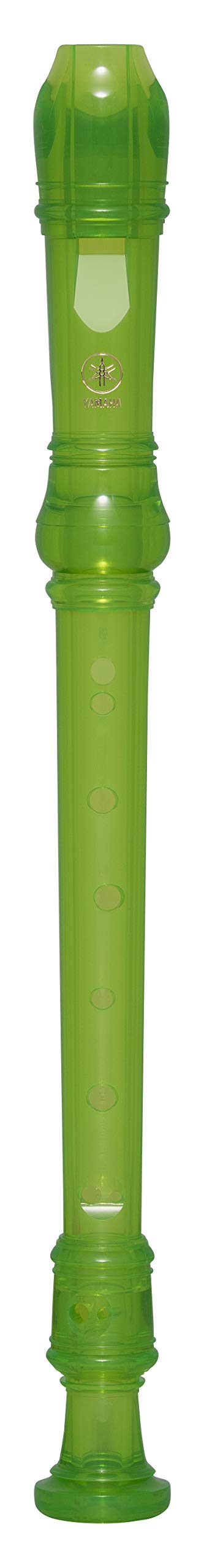 Yamaha YRS-20 3 Piece Soprano Recorder, Green