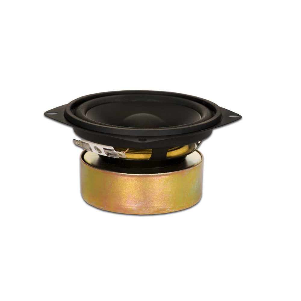 Goldwood Sound GW-204/8S Shielded 4"" Woofer 70 Watt 8ohm Replacement Speaker,Black" 8-Ohm Impedance