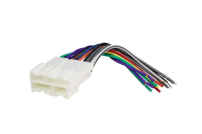 SCOSCHE GM02B Car Speaker Wire Harness Aftermarket Stereo Connector Kit for Select 1988-2005 GM Vehicles 1986-05 GM Mini Wire Harness