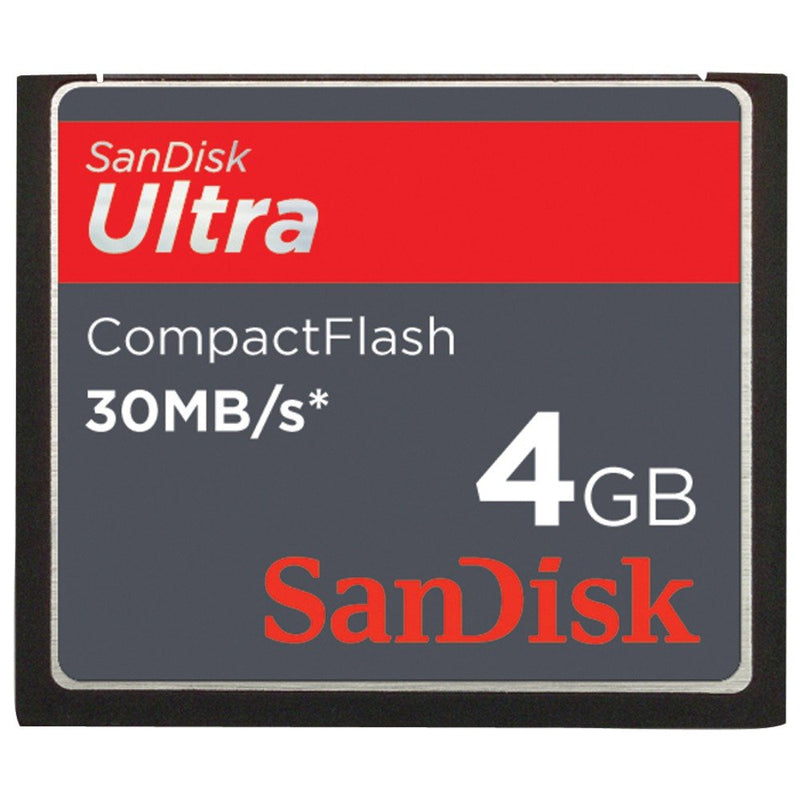 SanDisk SDCFH-004G-A11 4GB 30MB/s ULTRA CF Card (US Retail Package)