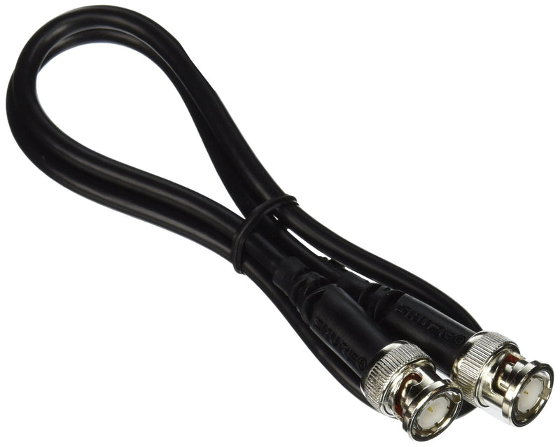 [AUSTRALIA] - Shure UA802 2-Feet UHF Coaxial Antenna Cable, BNC-BNC, RG58C/U Type, Black 