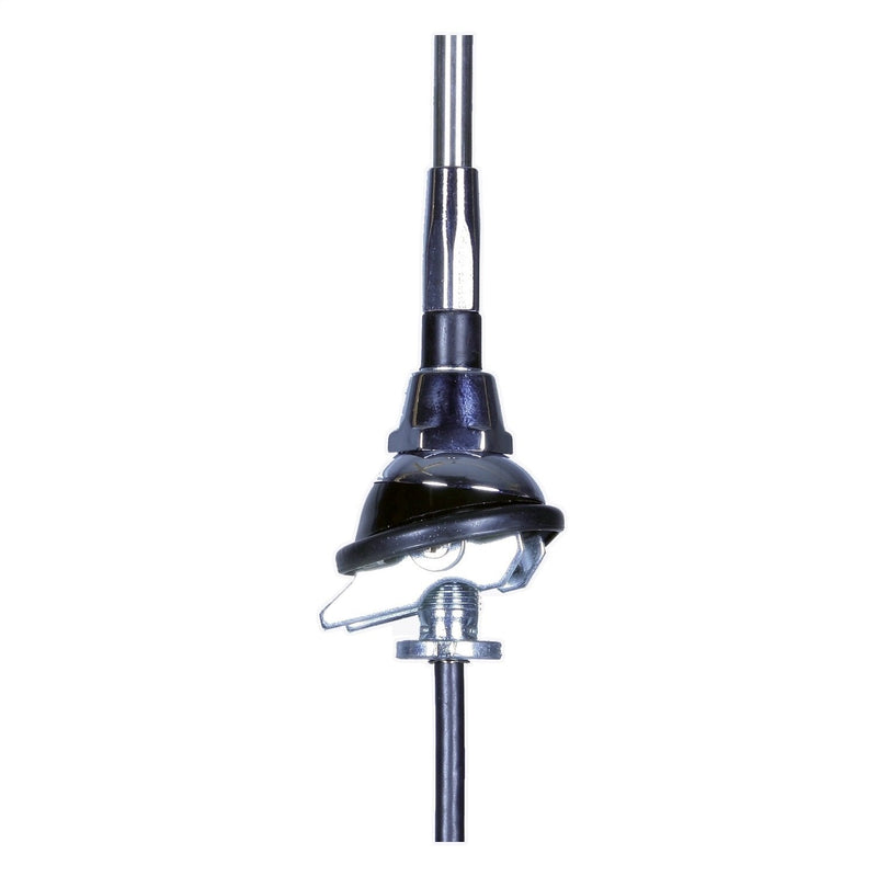 Metra Electronics 44-UT10 Universal Top Mount Replacement Antenna for AM/FM Bands | Restores clear car radio reception, upgrade mast for a bent or broken unit, corrosion-resistant build, easy install