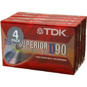 [AUSTRALIA] - 4PK 90MIN Cassette 