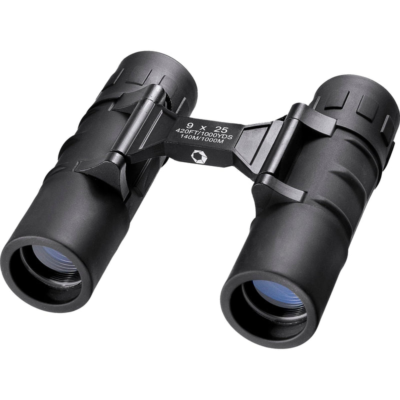[AUSTRALIA] - Barska Focus Free Compact Binoculars 9x25 – No Focus Needed, Fully Coated Optics, Waterproof Shockproof Armor, Lightweight Binoculars for Hiking, Birding, Sports, Travel 