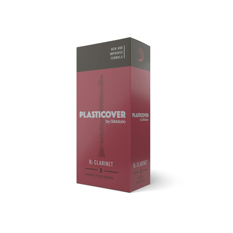[AUSTRALIA] - Rico Plasticover Bb Clarinet Reeds, Strength 2.5, 5-pack 
