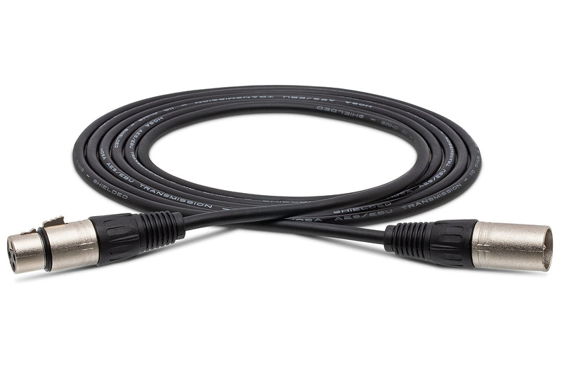 Hosa EBU-003 Hosa XLR3F to XLR3M AES/EBU Cable, 3 Feet
