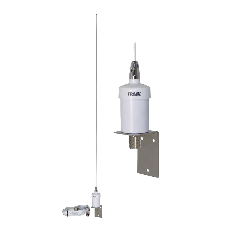 Tram 1600-HC Pretuned 35-Inch VHF Fiberglass Antenna with RG58 Cable and PL-259 Connectors