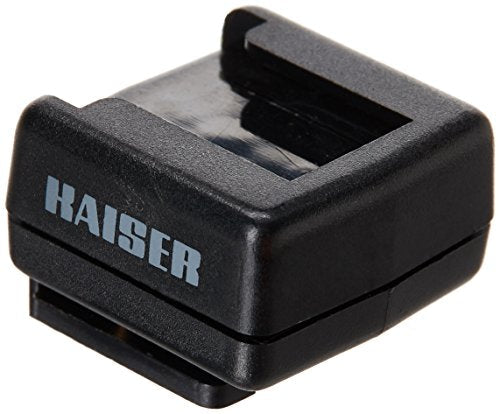 Kaiser 201300 Flash Shoe Adapter (Black) Flash Shoe Adapter w/ no Cord