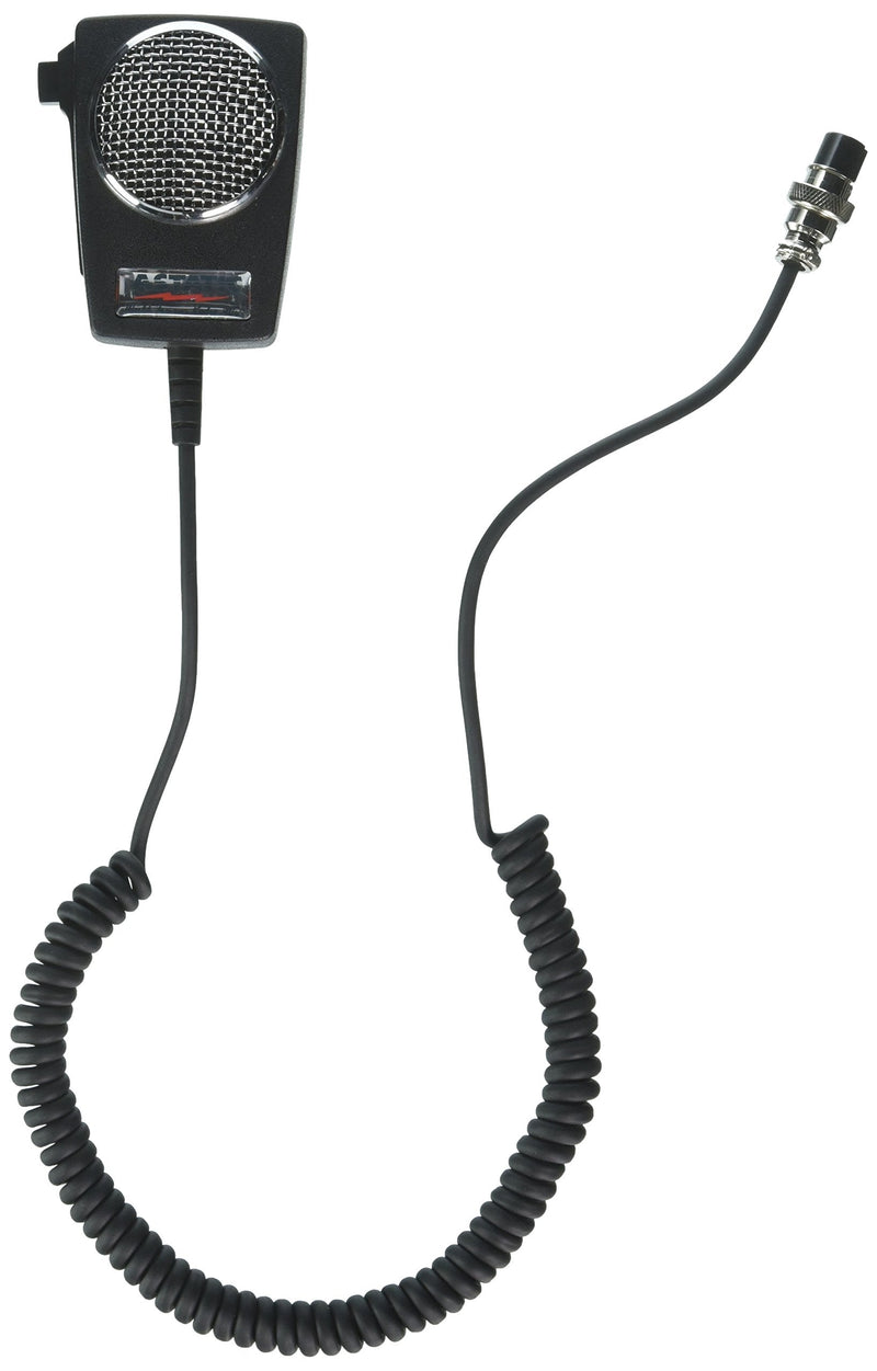 [AUSTRALIA] - Astatic 302-10005 D104M6B Amplified Ceramic Power 4-Pin CB Microphone, Black 