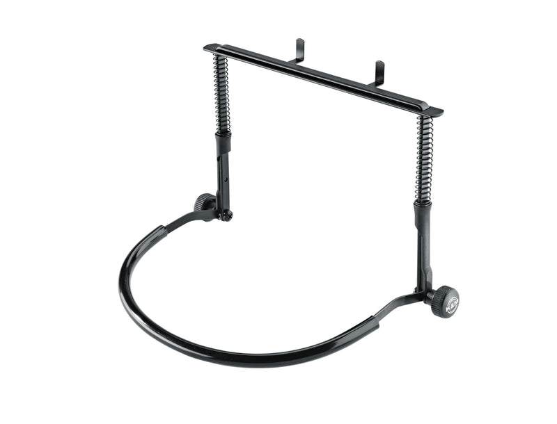 K&M Konig & Meyer 16415.000.55 Harmonica Holder - Industry Standard - Hands Free Harp Neck Brace - Sturdy Adjustable Frame - Professional Grade for all Musicians - German Made - Black 16415.000.55 (1 Pack)