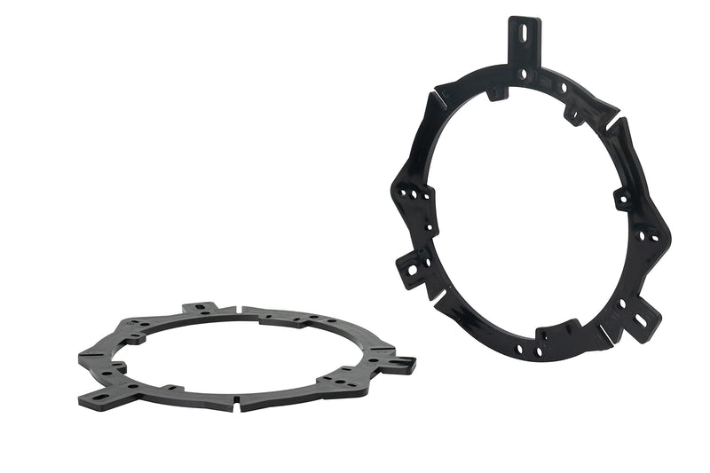 Scosche Select 1988 to 2019 Chrysler, Dodge, Jeep or Plymouth 6.5” - 6.75” Speaker Adapter (1 Pair) SAC656 Standard Packaging